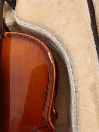 Violín 1/8 con funda y arco para principiantes