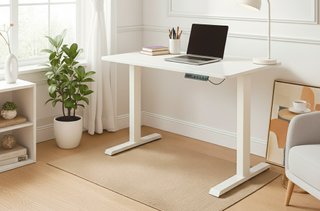 Mesa escritorio motorizada regulable en altura