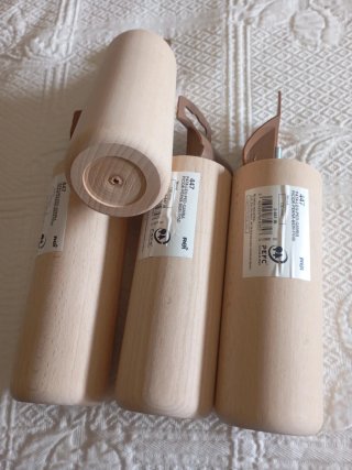 4 Patas de madera para cama/sofá 150mm