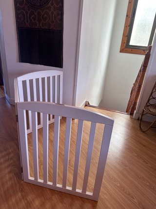 Valla seguridad bebé madera