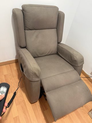 Sillón Relax Eléctrico Reclinable Gris