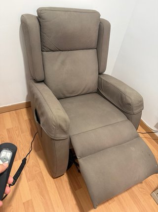 Sillón Relax Eléctrico Reclinable Gris