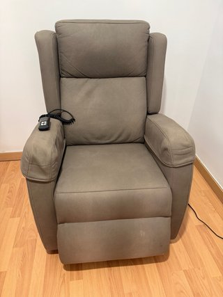 Sillón Relax Eléctrico Reclinable Gris