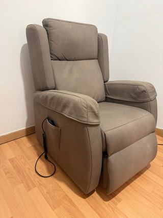 Sillón Relax Eléctrico Reclinable Gris