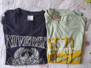 Lote 7 Camisetas manga corta Talla S
