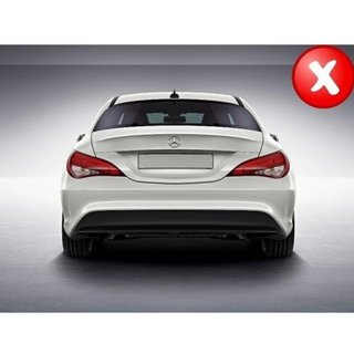 Difusor trasero Mercedes CLA W117 Tipo 45 AMG