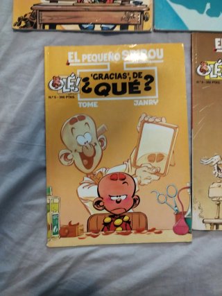 Pack el Pequeño Spirou colección Olé n° 2 al 7