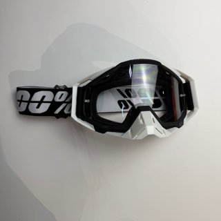 Gafas 100% y Guantes Fox blanco 3