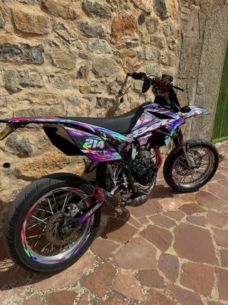 Moto 49cc Supermotard beta rr sm 2017