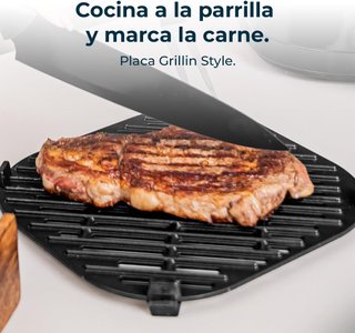 Cecotec Freidora de Aire 8L con Doble Grill,