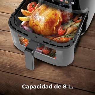 Cecotec Freidora de Aire 8L con Doble Grill,