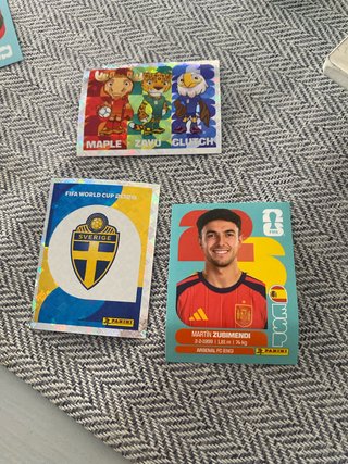 Cromos Mundial FIFA 2026 Maple, Zavu, Clutch