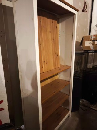 Estantería Pino Macizo Blanca