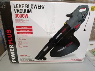 Aspirador Soplador Hojas Jardín POWERPLUS 3000W