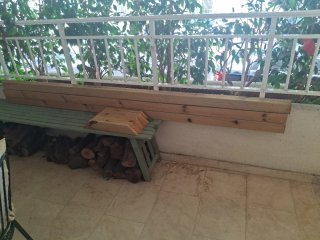 Postes de madera para pérgola