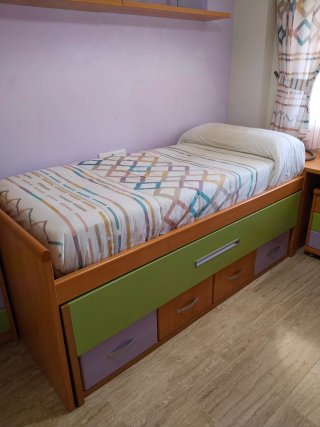 Dormitorio juvenil completo