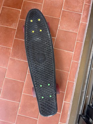 Skate Penny Negro Rastafari