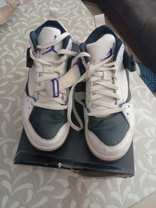Zapatillas Baloncesto Jordan Azul/Blanco
