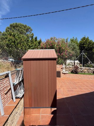 Caseta Jardín Keter Marrón Plástico
