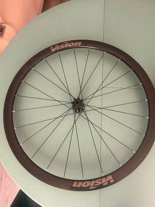 Ruedas Vision Team 35.  Para gravel y carretera.