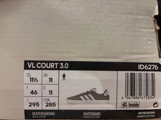 Zapatos Adidas VL Court 3.0 Gris/Blanco Nuevos