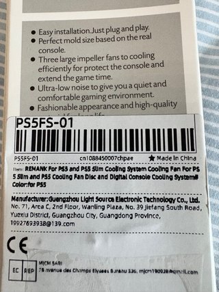 Enfriador para PS5