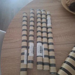 Rollos de vinilo a rayas