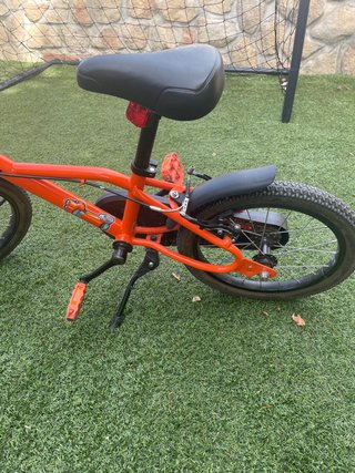Bicicleta infantil 16 pulgadas naranja