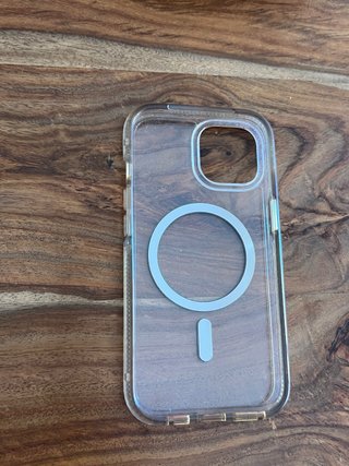 Funda iPhone 15 Transparente MagSafe