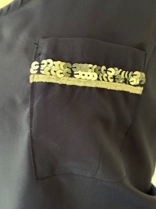 Pantalón Levi's Slim y Top azul oscuro Talla M