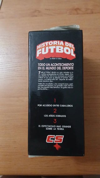 Cintas VHS Historia del Fútbol (3 uds)