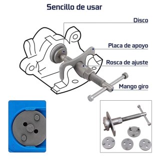 Kit Reposicionador Pistones Freno US-PRO 6216