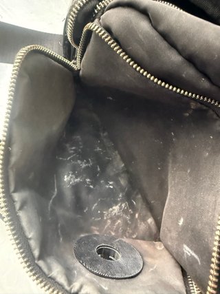 Bolso Bimba y Lola Negro Nylon Bandolera