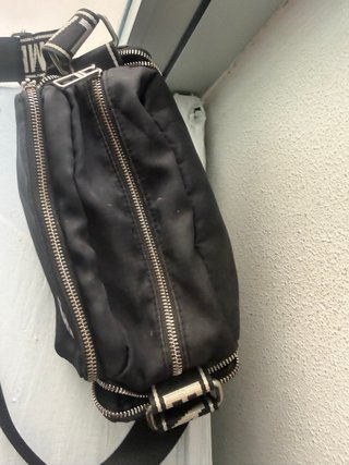 Bolso Bimba y Lola Negro Nylon Bandolera