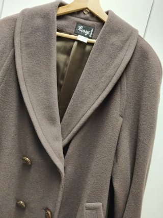 Abrigo Vintage Rossi Talla XL Marrón