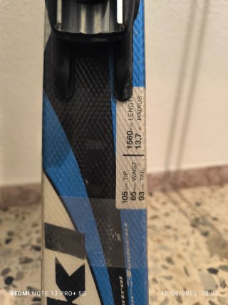 Sci Volkl Energy Alpha e Bastoni Salomon in vendita