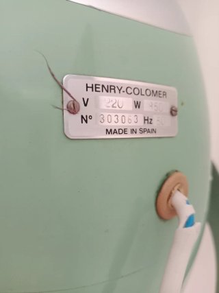 Secador de pelo HENRY Colomer vintage