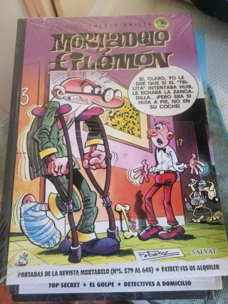 4 comics de mortadelo y filemon