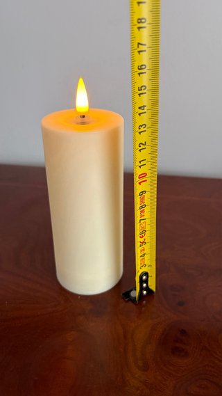 Lote 4 Velas LED con Mando a Distancia