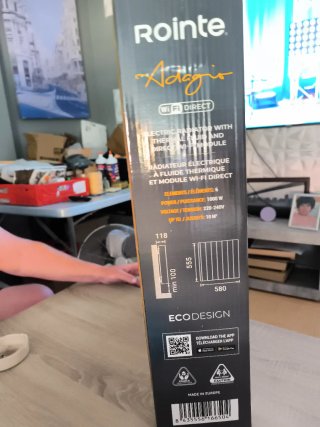 Radiador Eléctrico Rointe Adagio