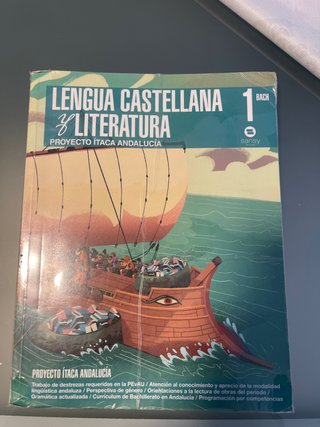 Lengua castellana y literatura, 1 BACH.