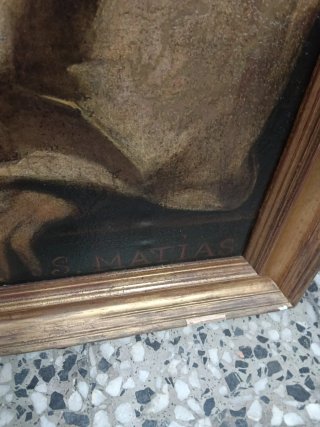 Cuadro San Matías Barroco Español/Italiano