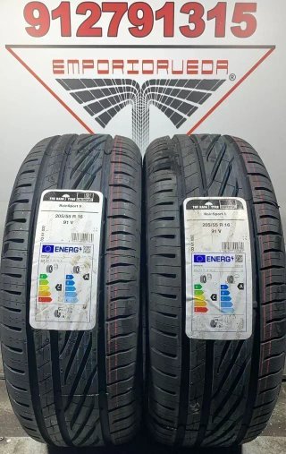 4UD 205 55 16 V UNIROYAL RUEDA NUEVA YA MONTADA