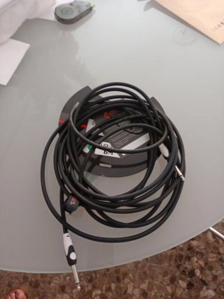 Cable para guitarra acústica