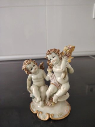 Angelitos Resina Antiguos (Set 2)