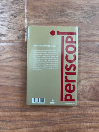 Libro l’efecte frankestein elia barceló lectura