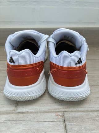 Zapatillas Adidas courtquick Padel Blancas y Rojas