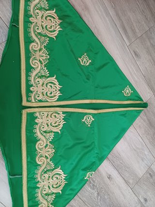 Manto verde pata virgen 60 cm