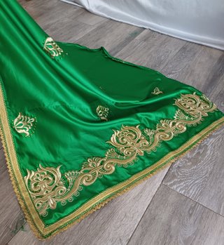 Manto verde pata virgen 60 cm