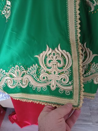 Manto verde pata virgen 60 cm